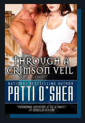 Cover Through a Crimson Veil by Patti O'Shea